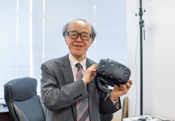 東京大学「VR教育研究センター」センター長の廣瀬教授