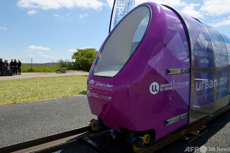 アーバンループ のカプセル型車両 世界一エコな鉄道に Dg Lab Haus