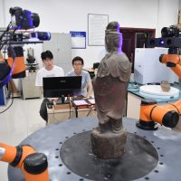 中国の研究者、ロボットによる文化財データの収集・保存を実現