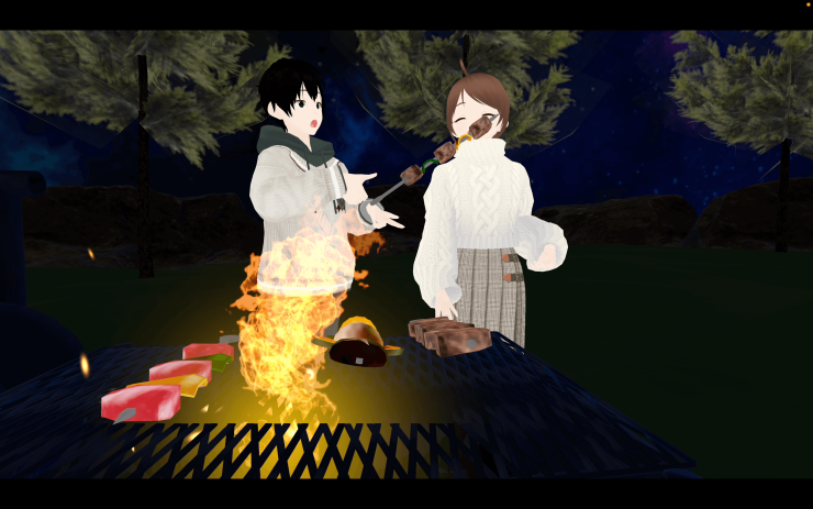 「Memotia」では「間違い探し」「BBQ」などのイベントも楽しめる（画像提供：Flamers）