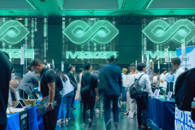 StartupMarketの様子(主催者提供画像)「