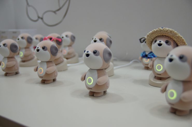 シャープの「ポケとも」東京おもちゃショーにて