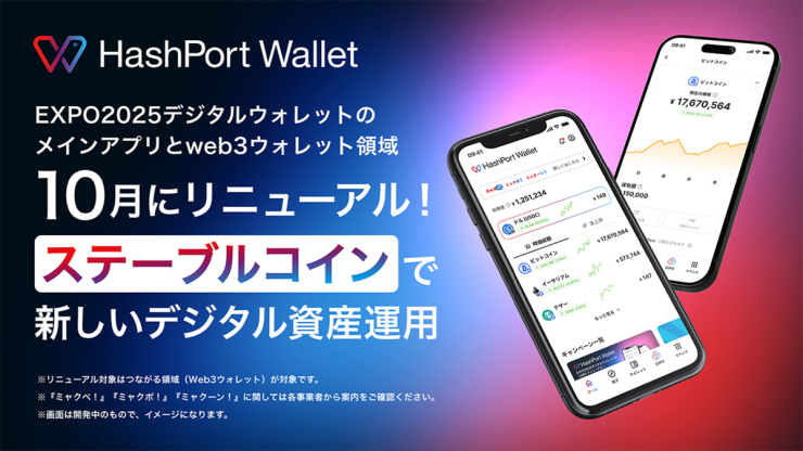 HashPortリリースより