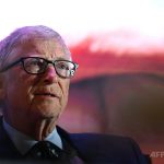 マイクロソフト創業者で慈善活動家のビル・ゲイツ氏（2025年3月19日撮影）。（c）Arun SANKAR:AFP