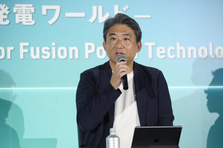 登壇中の北島氏