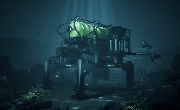 DEEP’s Vanguard subsea human habitat（同社サイトより）
