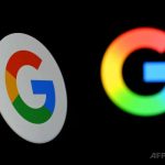 米グーグルのロゴ（2025年9月29日撮影、資料写真）。（c）Nicolas TUCAT:AFP