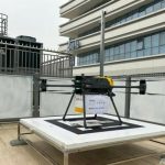 成都の中心市街地で常態運用が始まった低空ドローン医療航路で使用される医療用ドローン＝2025年12月12日撮影・資料写真(c)CNS:王鵬