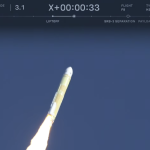 打ち上げ33秒後のH3ロケット8号機