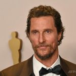 米俳優のマシュー・マコノヒーさん（2024年3月10日撮影）。(c)Robyn BECK:AFP