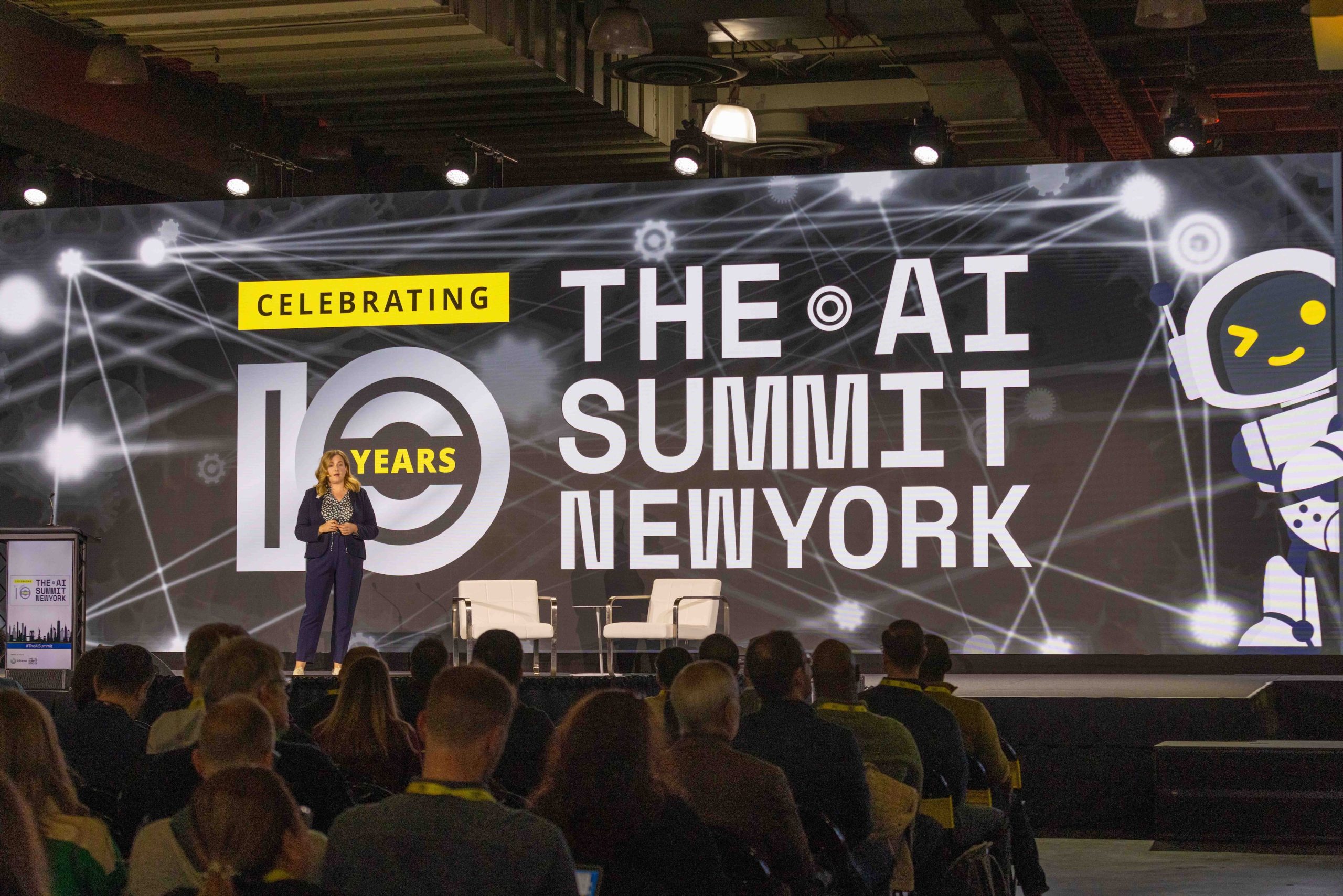 10周年を迎えた「AIサミットNY」(写真撮影はすべて筆者)