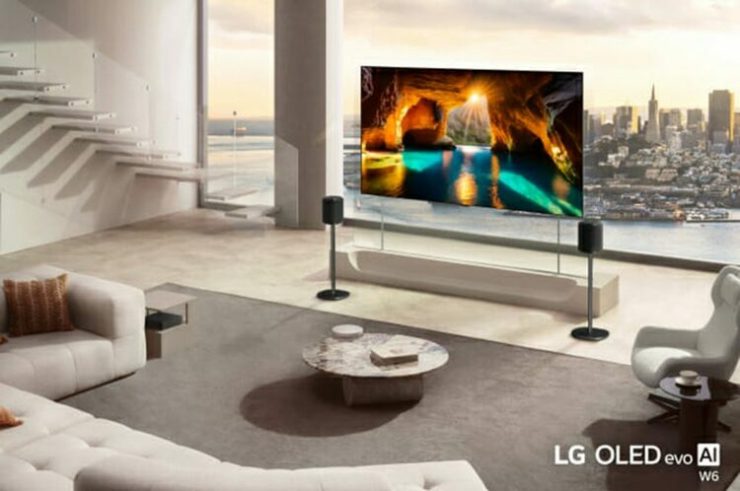LG OLED evo W＝LG電子(c)KOREA WAVE