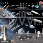 NASA のアルテミス計画の頻度の増加を示すグラフィック（米航空宇宙局（NASA）サイトより）