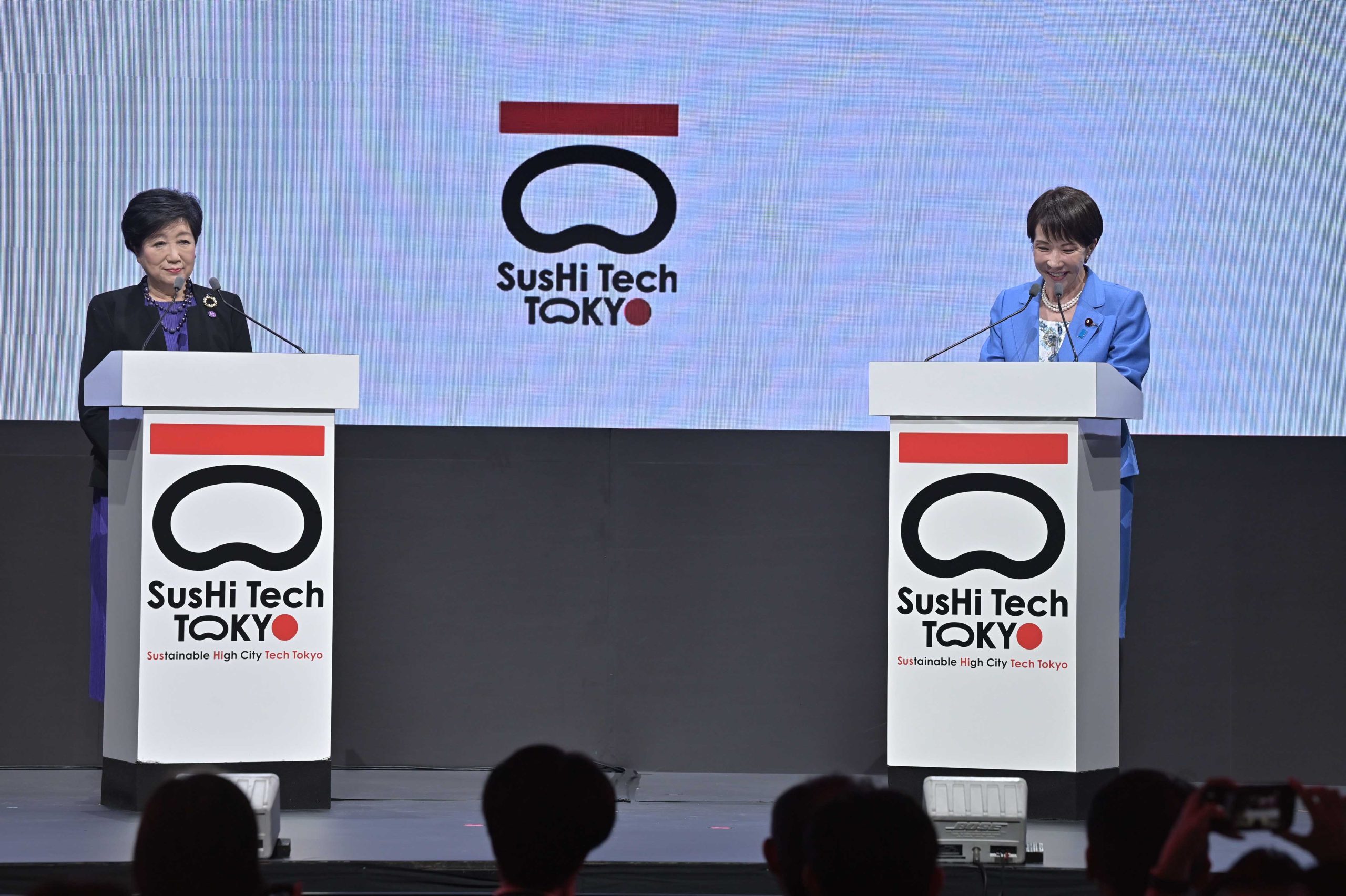 小池都知事と高市首相