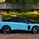 フェラーリの完全電気自動車（ＥＶ）「ルーチェ」。　5月25日、フェラーリ提供。REUTERS