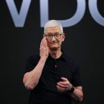 アップルのティム・クック氏。6月8日、米カリフォルニア州クパチーノで撮影。REUTERS/Carlos Barria
