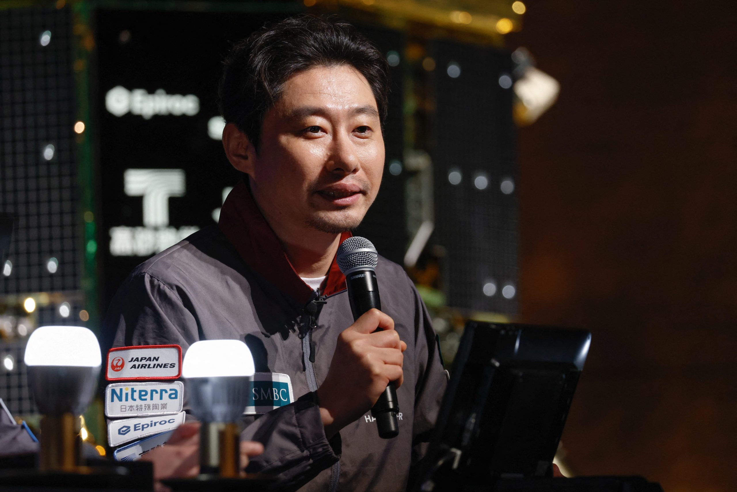 ispaceの袴田武史CEO。25年6月撮影。REUTERS/Manami Yamada