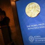 スウェーデン王立科学アカデミーで6日撮影　REUTERS/Tom Little