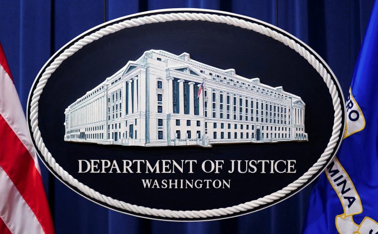 2023年1月、米司法省にある司法省で撮影(2026年 ロイター/Kevin Lamarque)