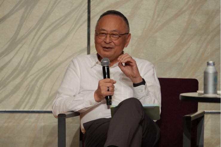 モーニングサイド会長のジェラルド・チャン氏（主催者提供）