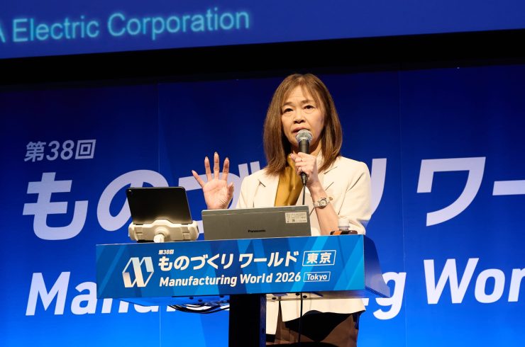 「第1回 フィジカルAI展[東京]」に登壇した、株式会社安川電機の久保田 由美恵氏