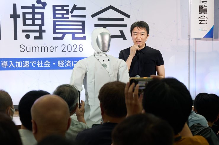 「AI博覧会 Summer 2026」で登壇したドーナッツ ロボティクス株式会社 代表取締役社長の小野泰助氏