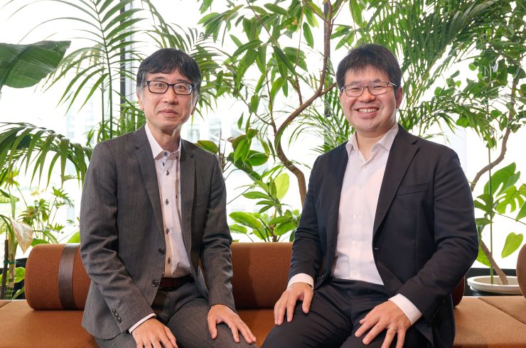 NECサイバーフィジカルインテリジェンス研究所の中野谷氏（左）と馬場崎氏（右）
